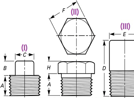 ASME-B16.11-Plug