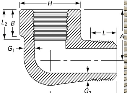 ASME-B16.11-Street-Elbow-Threaded